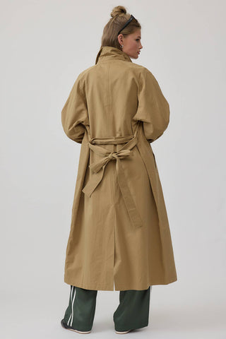 The Classic Belted Long Trench