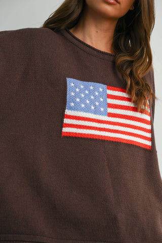 The Coastal Flag Knit - Olive Street