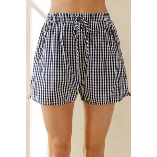 The Gingham Easy Shorts - Olive Street