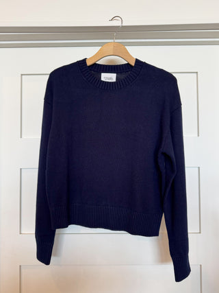 The Paloma Crewneck in Navy