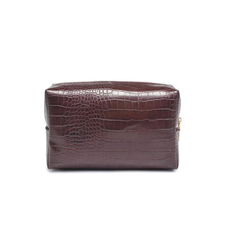 The Chic Croc Pouch in Black