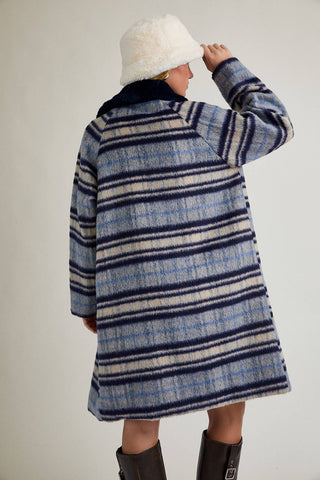 The A-Line Plaid Coat