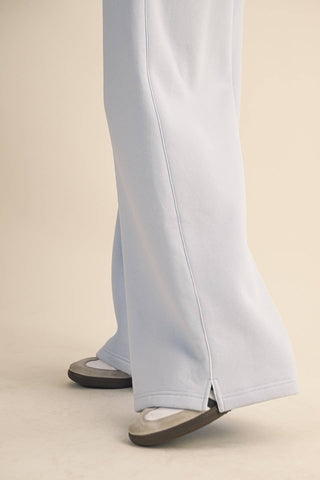 The Cozy Fleece Wide Leg Sweatpants