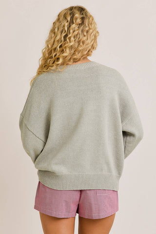Teddy Bear Americana Sweater