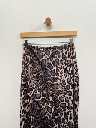 Leopard Midi Skirt