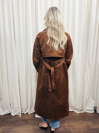 The Buttery Double Breasted Trench