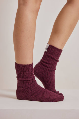 The Cosy Socks in Red