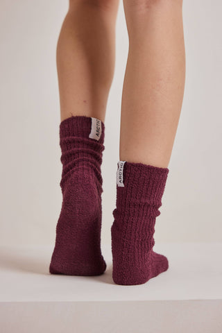 The Cosy Socks in Red