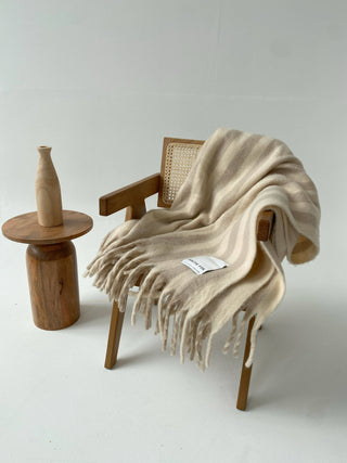 The Wool Stripe Throw