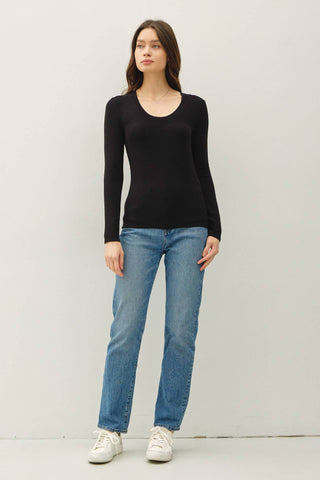 The Modal Uneck Longsleeve
