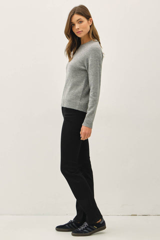 The Wool Blend Classic Crew Neck Sweater