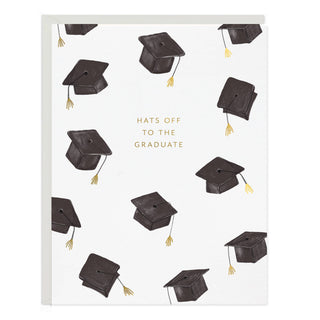 Hats Off To The Grad Card - Olive Street