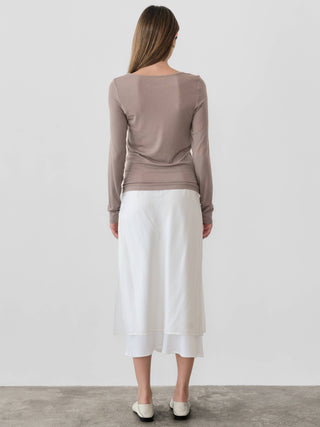 The Soft and Sheer Long Sleeve Top