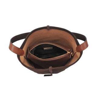 The Genuine Suede Bucket Bag