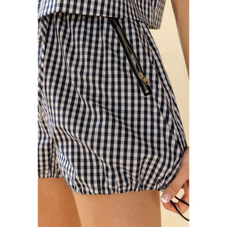 The Gingham Easy Shorts - Olive Street