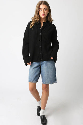 The Oversized Knit Cardigan