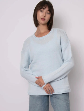 The Kiri Crew Neck Sweater - Olive Street