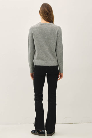 The Wool Blend Classic Crew Neck Sweater