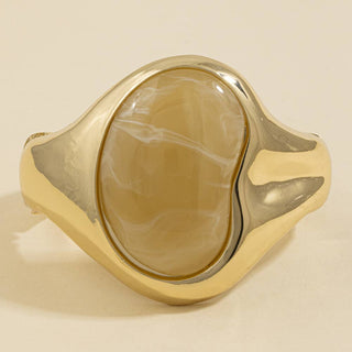 The Molten Oval Cuff