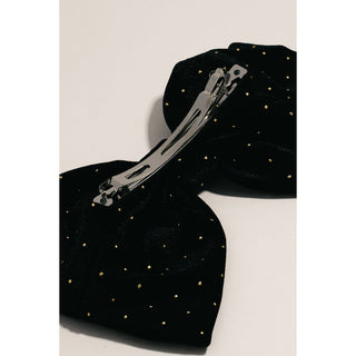 The Studded Bow Tie Hair Clip