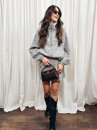 The Archie Mini Skirt - Olive Street