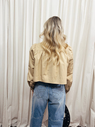 The Cropped Swing Jacket