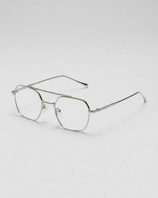The Loki Blue Light Glasses in Silver