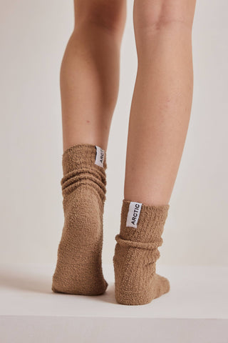 The Cosy Socks in Beige