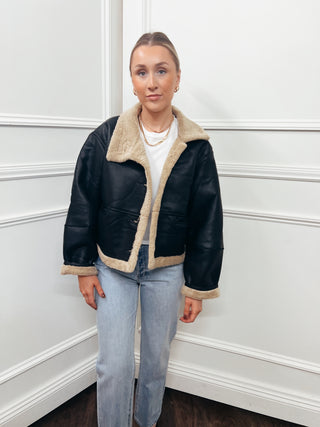 Faux Shearling Jacket