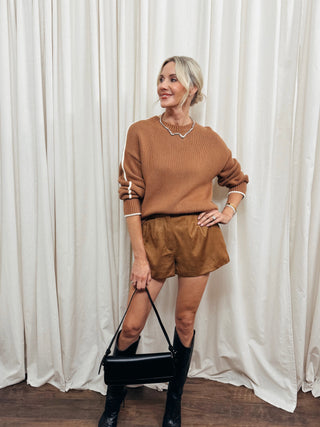 Miro Contrast Piping Pullover