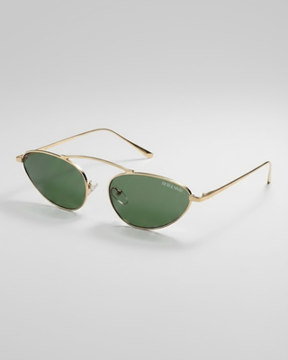 The Daphne Polarized Sunglasses in Green