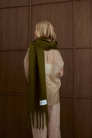 The Reykjavik Scarf in Green