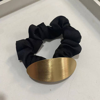 Gold Detail Scrunchie