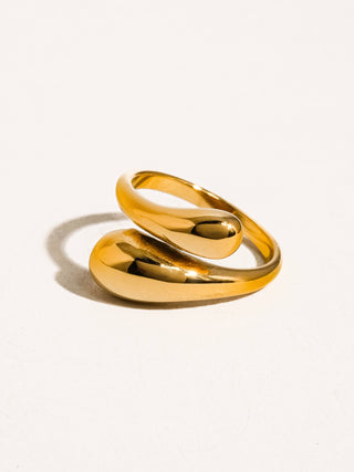 The Gabrielle Open Twist Ring in Multi - Olive Street