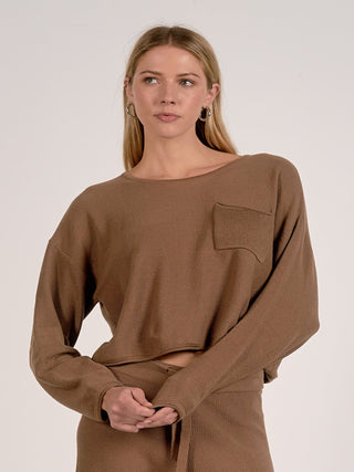 The Sienna Pocket Pullover - Olive Street