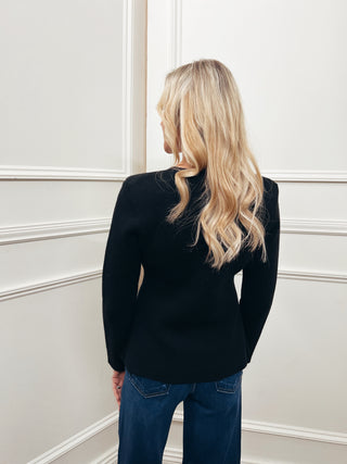 Atleigh Single Button Sweater