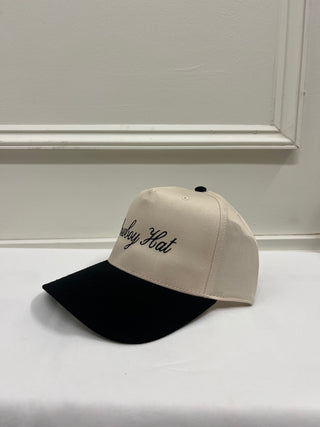Cowboy Hat Embroidered Contrast Hat