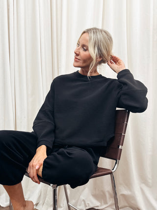 Lucina Ottoman High-Low Top