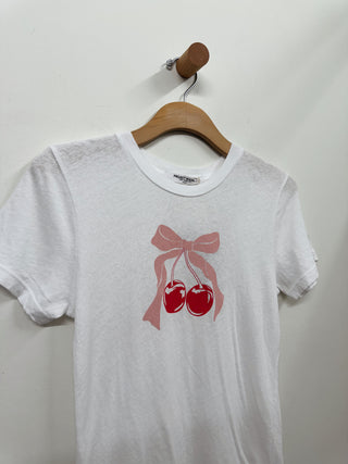 Double Cherries Baby Tee