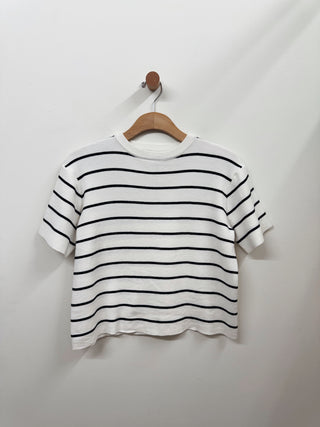 Oversized Stripe Knit Tee