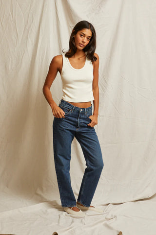 Blondie Structured Rib Tank