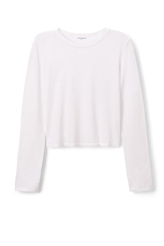 The Janet Cotton Sweater in Silver