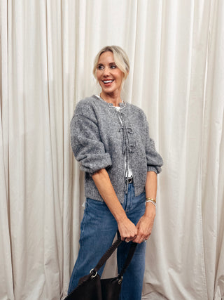 Tie Front Cardigan