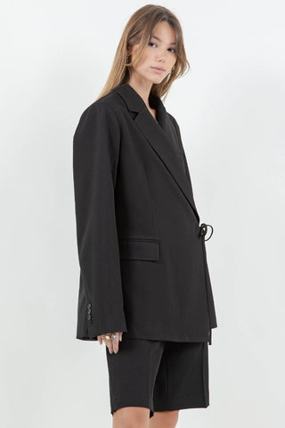 The Side Tie Blazer