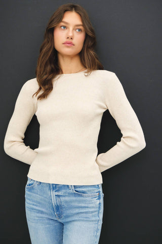The Classic Crew Ribbed Long Sleeve