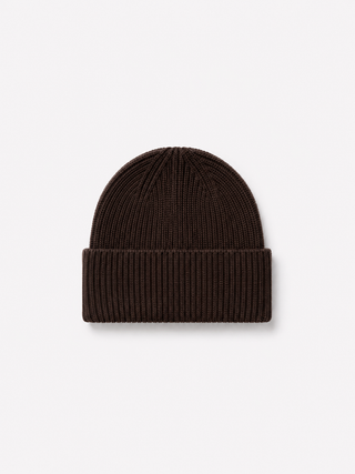 The Cashmere Beanie in Brown