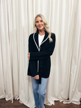 The Haring Contrast Cardigan