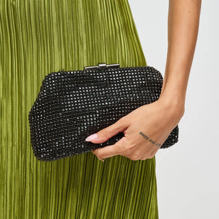 Delfina Evening Bag: Black - Olive Street