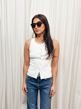 The Mamie Knit Top - Olive Street