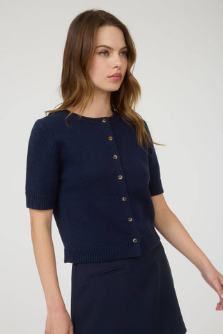 The Short Sleeve Button Cardigan